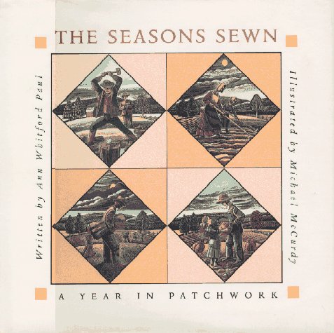 Book cover for The Seasons Sewn