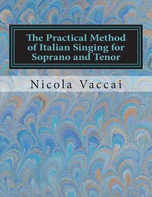 Book cover for The Practical Method of Italian Singing for Soprano and Tenor