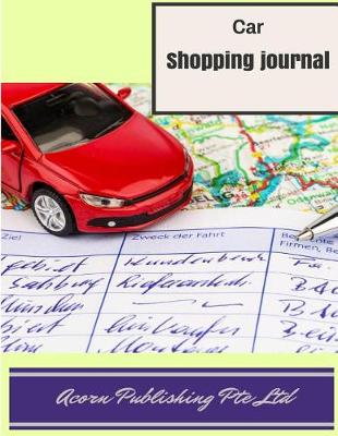 Book cover for Car Shopping Journal