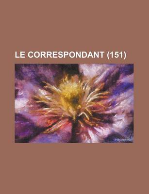 Book cover for Le Correspondant (151)