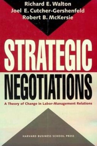 Cover of Strategic Negotiations