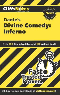 Cover of Cliffsnotes on Dante's Divine Comedy: Inferno