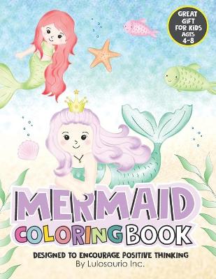 Cover of Mermaid Coloring Book for Kids Ages 4-8