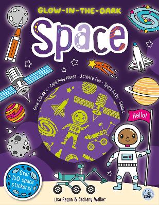 Cover of Glow-in-the-Dark Space Sticker Activity