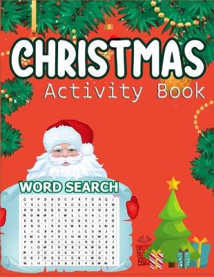 Book cover for Christmas Activity Book Word Search