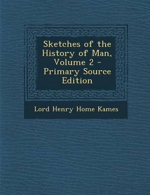 Book cover for Sketches of the History of Man, Volume 2