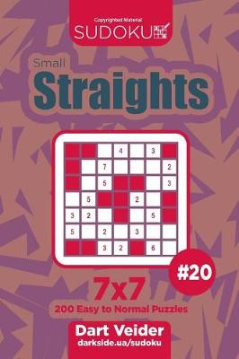 Cover of Sudoku Small Straights - 200 Easy to Normal Puzzles 7x7 (Volume 20)