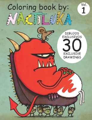 Cover of Nactiluka coloring book vol 1
