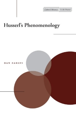 Cover of Husserl’s Phenomenology