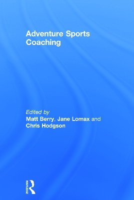 Cover of Adventure Sports Coaching