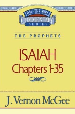Cover of The Prophets Isaiah Chapters 1-35