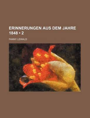 Book cover for Erinnerungen Aus Dem Jahre 1848 (2)
