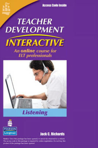 Cover of Teacher Development Interactive: Listening, Student Access Card