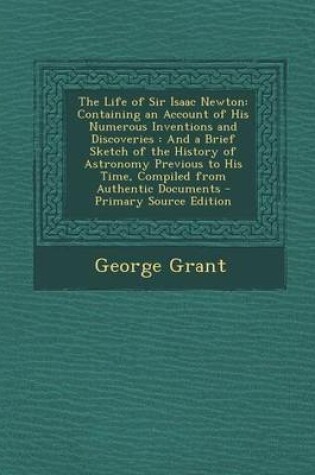 Cover of The Life of Sir Isaac Newton