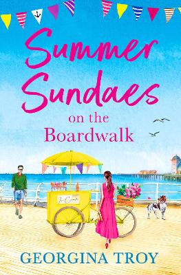 Book cover for Summer Sundaes on the Boardwalk