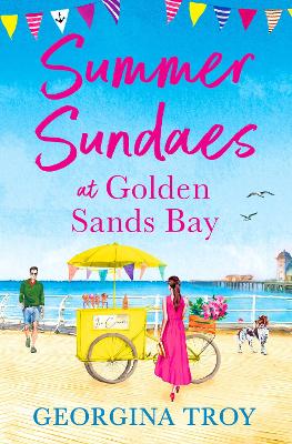 Book cover for Summer Sundaes at Golden Sands Bay