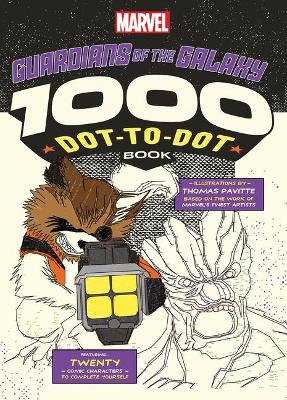 Book cover for Marvel: Guardians of the Galaxy 1000 Dot-To-Dot Book