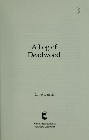 Book cover for A Log of Deadwood