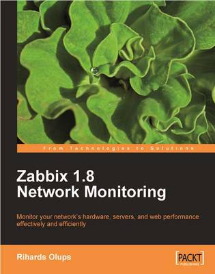 Book cover for Zabbix 1.8 Network Monitoring