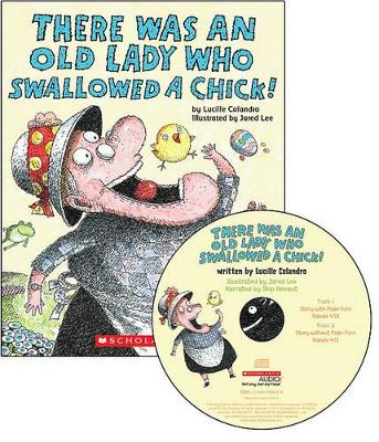 Book cover for There Was an Old Lady Who Swallowed a Chick!