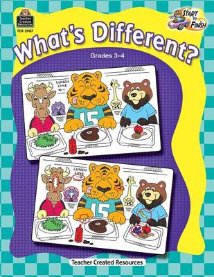 Book cover for Start to Finish: What's Different? Grd 3-4