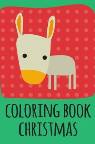 Cover of coloring book christmas