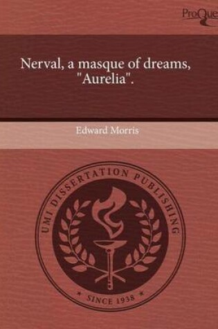 Cover of Nerval, a Masque of Dreams, "Aurelia."