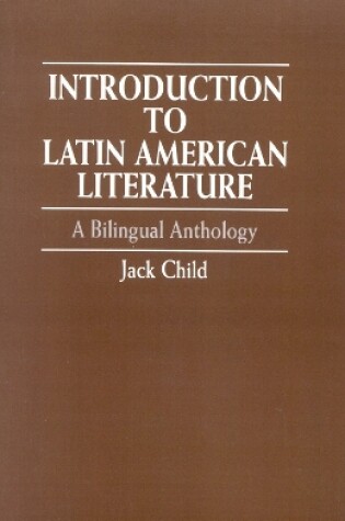 Cover of Introduction to Latin American Literature