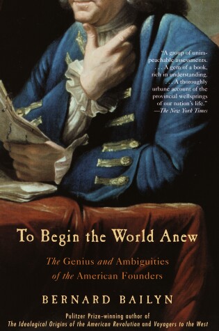 Cover of To Begin the World Anew