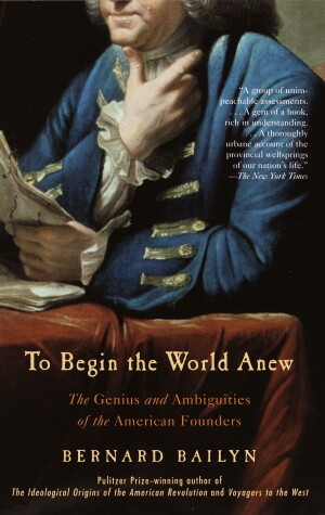 Book cover for To Begin the World Anew