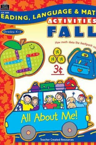 Cover of Reading, Language & Math Activities: Fall