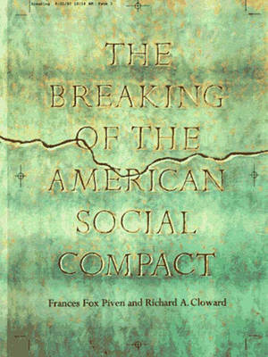 Book cover for The Breaking of the American Social Contract