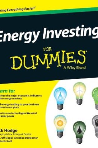 Cover of Energy Investing For Dummies