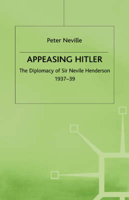 Book cover for Appeasing Hitler