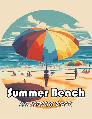 Book cover for Summer Beach Coloring Book for Adults