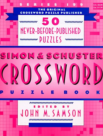 Book cover for S&s Crossword Puzzle Books