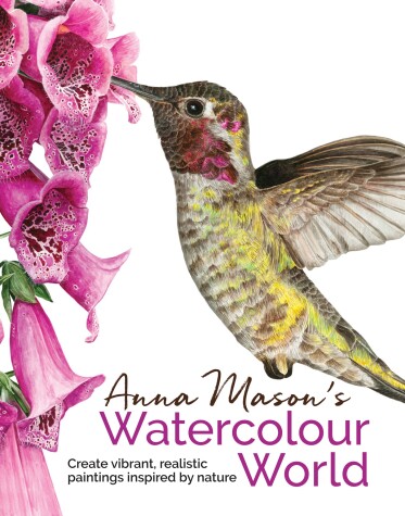 Book cover for Anna Mason's Watercolour World