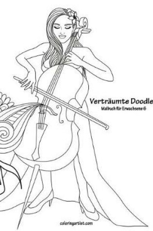 Cover of Verträumte Doodles Malbuch für Erwachsene 6