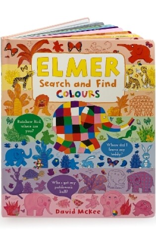 Cover of Elmer Search and Find Colours