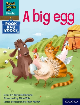 Book cover for Read Write Inc. Phonics: A big egg (Purple Set 2 Book Bag Book 2)