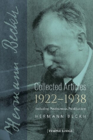 Cover of Collected Articles, 1922-1938