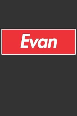 Book cover for Evan