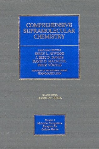 Cover of Comprehensive Supramolecular Chemistry