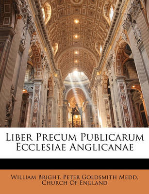 Book cover for Liber Precum Publicarum Ecclesiae Anglicanae