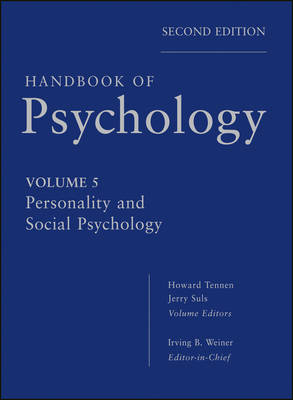 Cover of Handbook of Psychology, Personality and Social Psychology