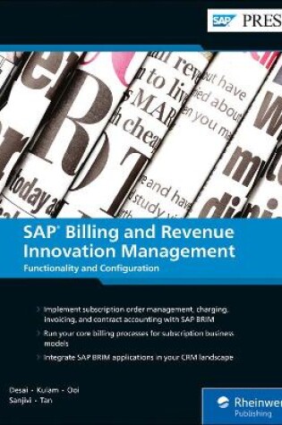 Cover of SAP Billing and Revenue Innovation Management