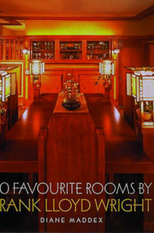 Cover of 50 Favourite Rooms by Frank Lloyd Wright