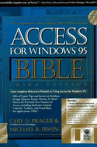 Cover of Access for Windows '95 Bible