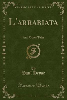 Book cover for L'Arrabiata