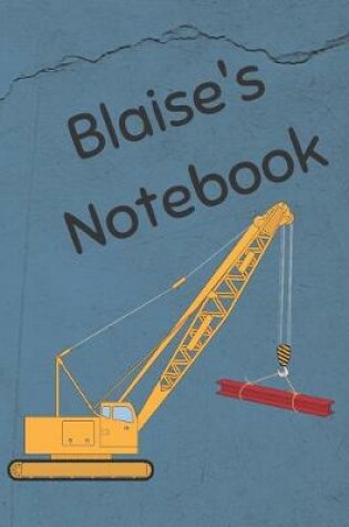 Cover of Blaise's Notebook